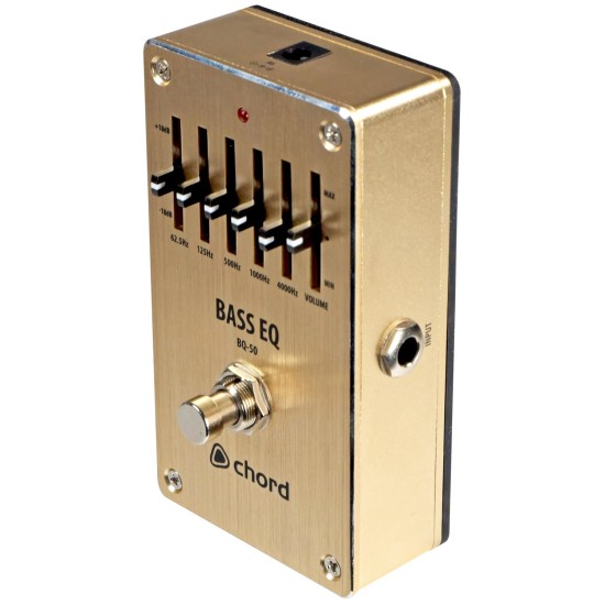 Pedale Equalizzatore a 5 Bande per Basso BQ-50: Controllo Totale del Suono