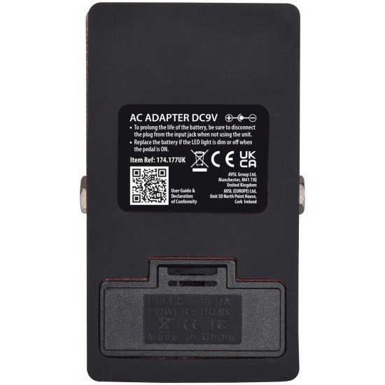 Pedale Equalizzatore a 5 Bande per Basso BQ-50: Controllo Totale del Suono