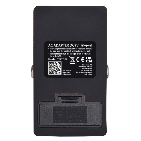 Pedale Equalizzatore Grafico a 5 Bande EQ-50 per Chitarra - Controllo Tono e Volume