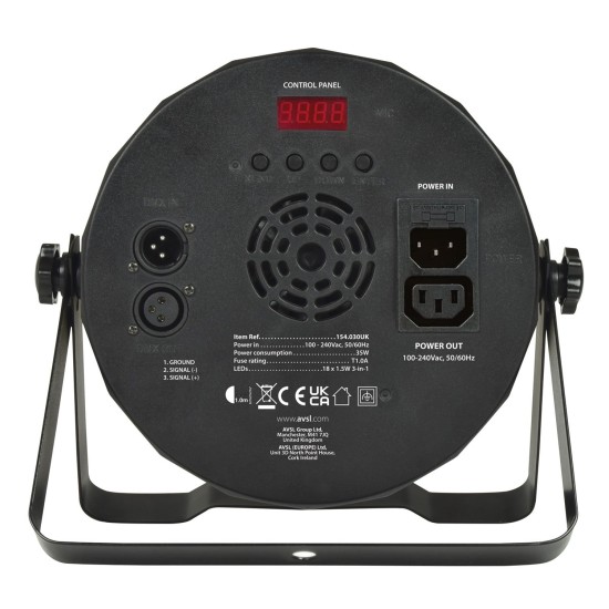 Proiettore LED PAR100 3-in-1 ad Alta Potenza per Illuminazione Scenografica