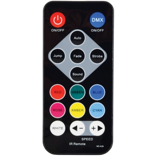 Proiettore LED PAR180 RGB ad Alta Potenza con Telecomando IR