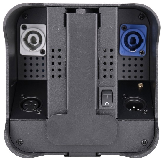 Proiettore LED Ricaricabile RGBWA/UV da 18W per Illuminazione Scenografica Portatile