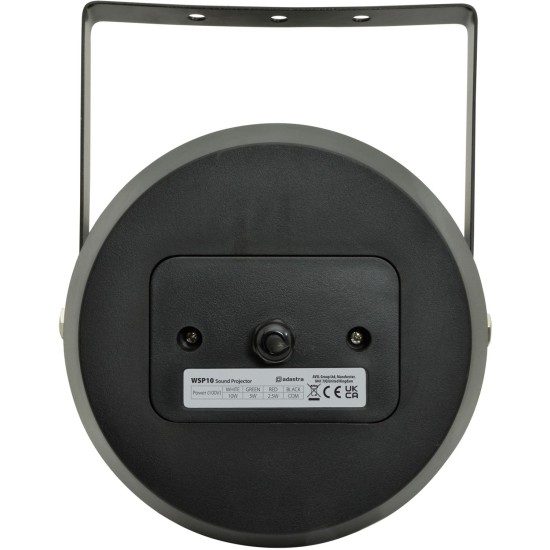 Proiettore Sonoro 10W Nero - Ideale per Interni ed Esterni