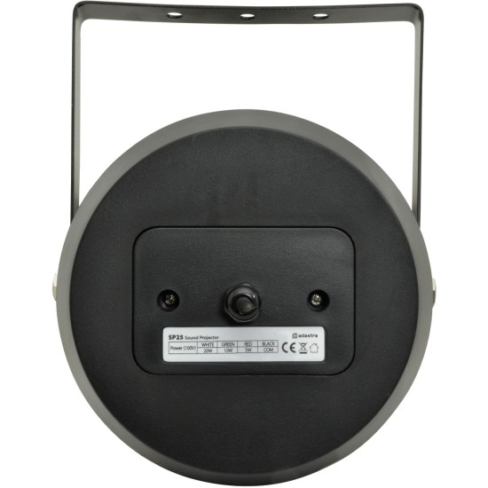 Proiettore Sonoro 25W Nero per Esterno e Interno