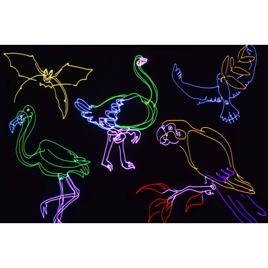 RGB Smart Animation Laser: Effetti Luce Personalizzati e Animazioni per Eventi