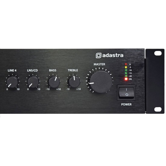RMC240D Mixer-Amplificatore 240W con CD, Bluetooth, USB/SD, DAB/FM - Ideale per Installazioni Audio Professionali