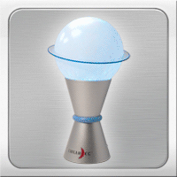 Lampada Decorativa Saturno Effetto Luce