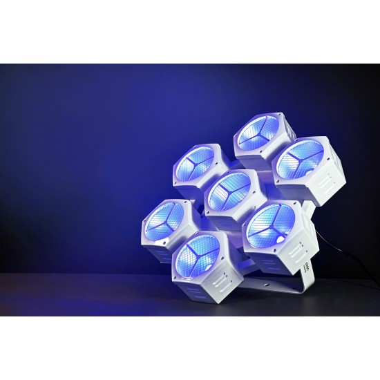 Set 7 Luci PAR LED COB RGBW da 40W (Edizione Limitata)