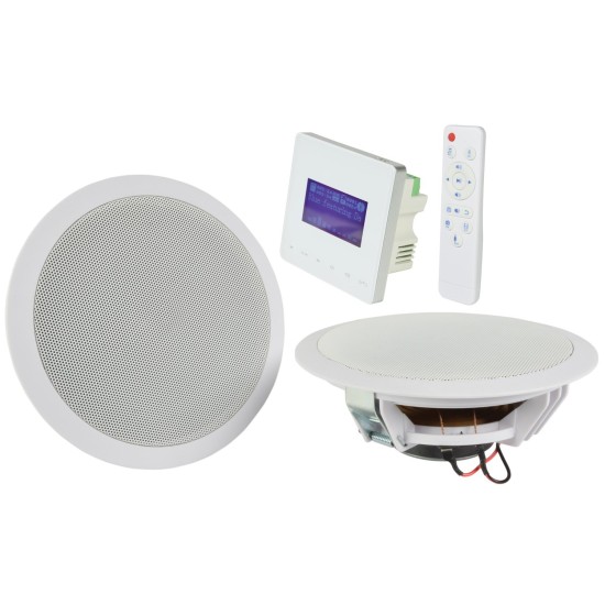 Set Amplificatore WA-215 e Diffusori da Soffitto: Sistema Audio Completo