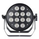 PAR Can Fanless 12x12W RGBWA/UV per Effetti Luce Silenziosi