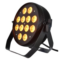 PAR Can Fanless 12x12W RGBWA/UV per Effetti Luce Silenziosi