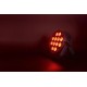 PAR Can Fanless 12x12W RGBWA/UV per Effetti Luce Silenziosi