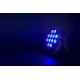 PAR Can Fanless 12x12W RGBWA/UV per Effetti Luce Silenziosi