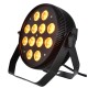 PAR Can Fanless 12x12W RGBWA/UV per Effetti Luce Silenziosi