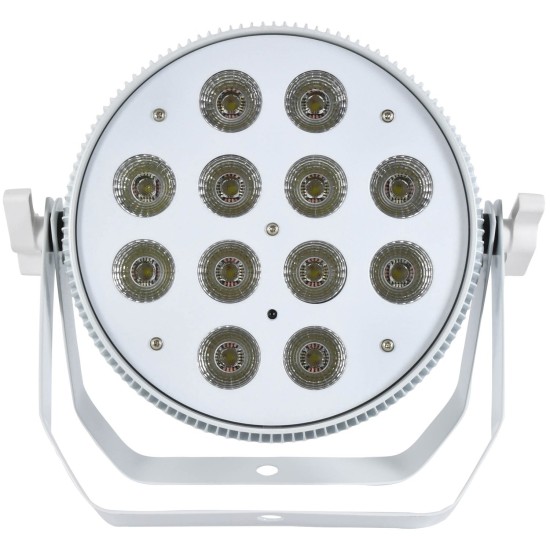 Set di 12 PAR Can Fanless 12x12W RGBWA/UV per Illuminazione Silenziosa