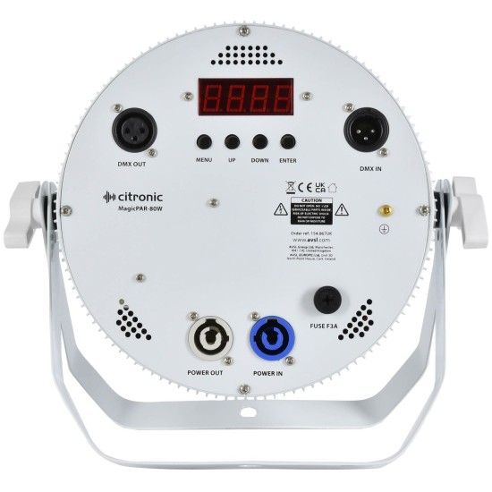 Set di 12 PAR Can Fanless 12x12W RGBWA/UV per Illuminazione Silenziosa