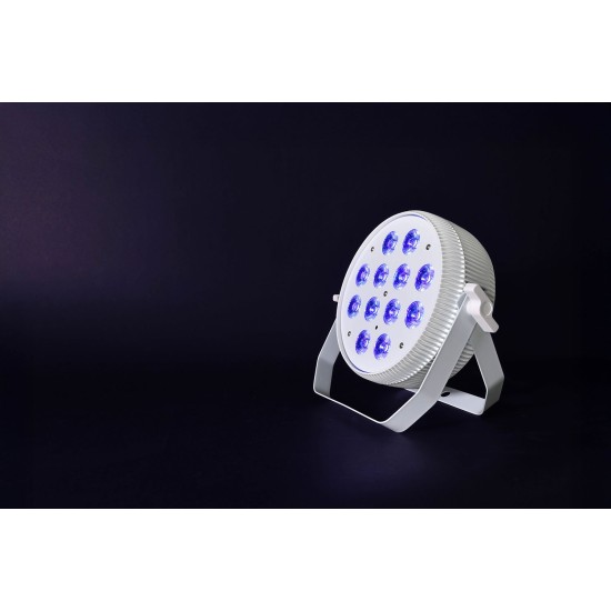 Set di 12 PAR Can Fanless 12x12W RGBWA/UV per Illuminazione Silenziosa