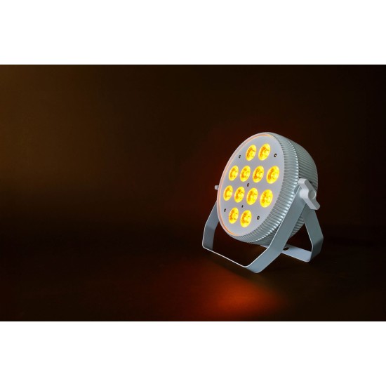 Set di 12 PAR Can Fanless 12x12W RGBWA/UV per Illuminazione Silenziosa