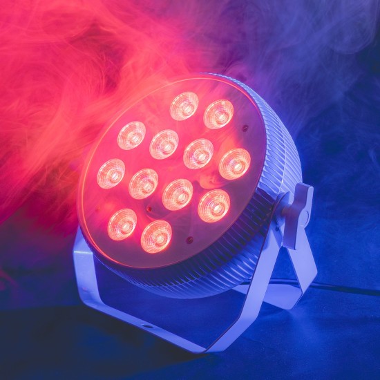 Set di 12 PAR Can Fanless 12x12W RGBWA/UV per Illuminazione Silenziosa