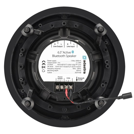 Set di Altoparlanti da Soffitto Bluetooth 6.5in: Connettività Switchable e Suono Full-Range