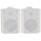 Set di Altoparlanti Stereo Attivi 5.25 pollici Bianco - 2x30W RMS