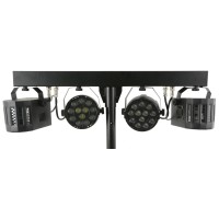Set di Illuminazione LED Derby FX con 2 PAR e Effetti Derby per Eventi
