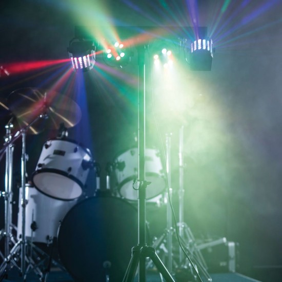 Set di Illuminazione LED Derby FX con 2 PAR e Effetti Derby per Eventi