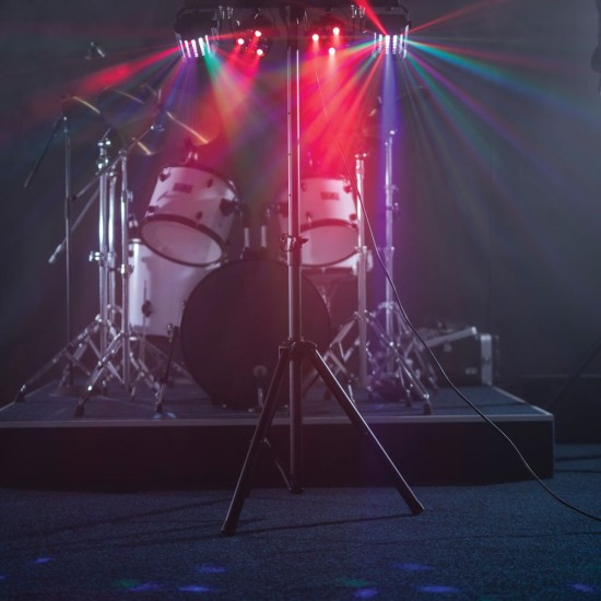 Set di Illuminazione LED Derby FX con 2 PAR e Effetti Derby per Eventi