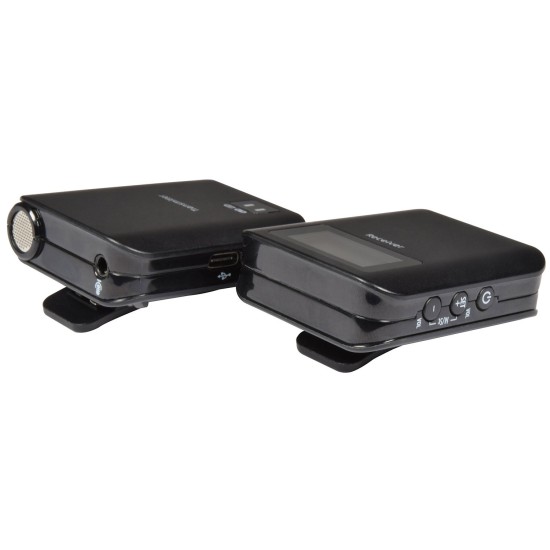 Set Microfoni Wireless Lavalier LM58 5.8GHz: Massima Qualità Audio per Presentazioni