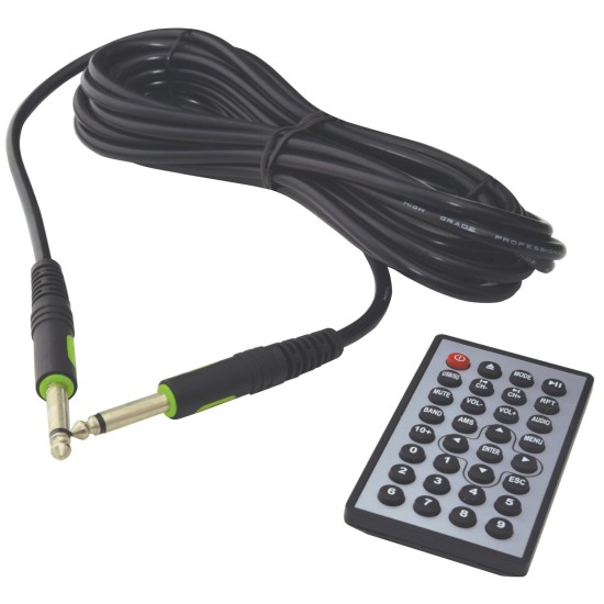 Set PA Portatile PAV10 con 2 Microfoni UHF, Bluetooth, CD/DVD, USB/SD