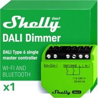Shelly DALI Dimmer Gen3: Controller Remoto per luci DALI con WiFi e Bluetooth
