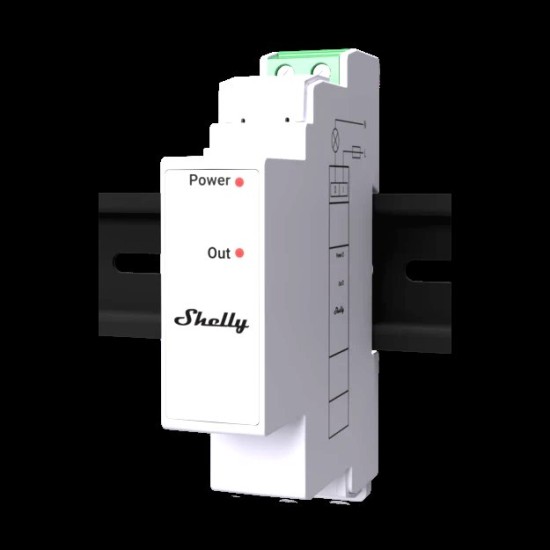 Shelly Pro 3EM Switch Add-On - Accessorio per Controllo Consumi Energetici Bianco