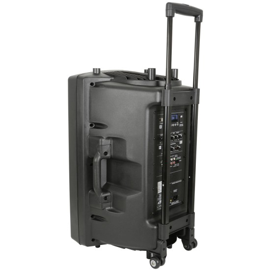 Sistema Audio Portatile QX15PA-PLUS con Microfoni Wireless e Connettività Bluetooth