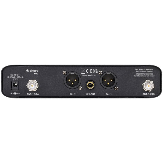 Sistema Microfonico UHF Doppio Bodypack XU2: Audio Professionale Senza Fili