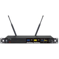 Sistema Microfonico Wireless TU2 Dual PLL con 2 Trasmettitori a Mano