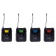 Sistema Microfonico Wireless TU4 Quad PLL con 4 Bodypack