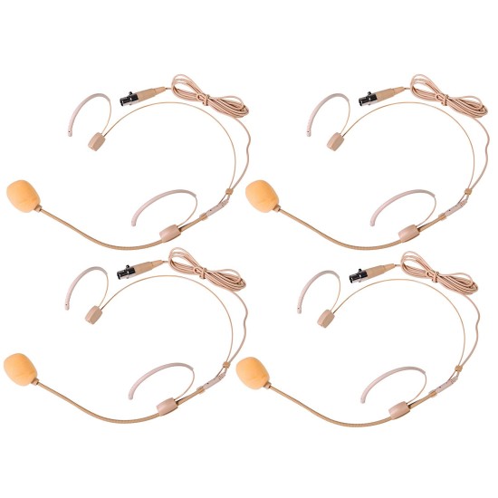 Sistema Microfonico Wireless TU4 Quad PLL con 4 Bodypack