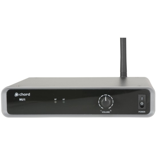 Sistema Microfono Wireless NU1 con Trasmettitore UHF e Ricevitore per Eventi