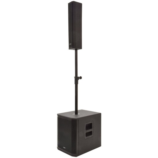Sistema PA Monolith mk3: Subwoofer Attivo e Colonna Array da 500W