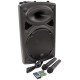 Sistema PA Portatile QR12PA con TWS e 2 Microfoni UHF