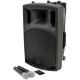 Sistema PA Portatile QX12PA-PLUS con Microfoni UHF, USB/SD/FM e Bluetooth