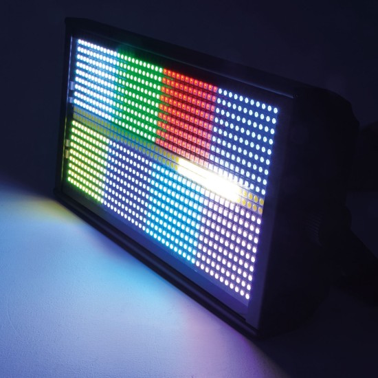 SpectraBox: Faro LED 240W Multicolore con Effetto Blinder e Strobo