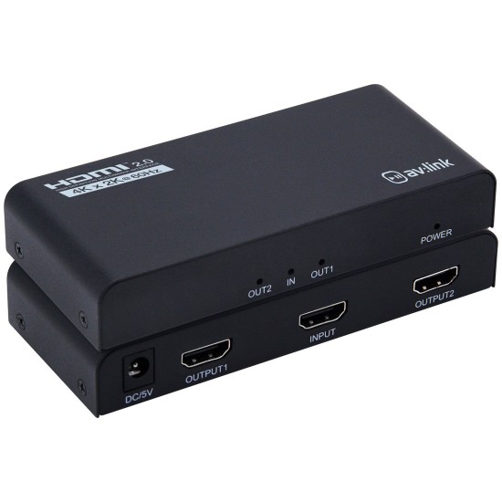 Splitter HDMI 4K 1x2: Collega Facilmente a Schermi Multipli