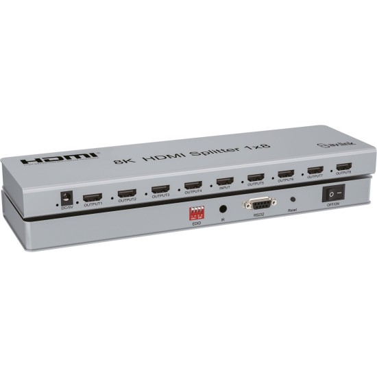 Splitter HDMI 8K 1x8: Connetti e Condividi in Alta Definizione