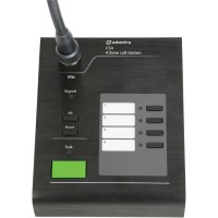 Stazione di Chiamata CS4 per Amplificatore Mixer RM244V - Microfono con Base e Funzioni Multizona
