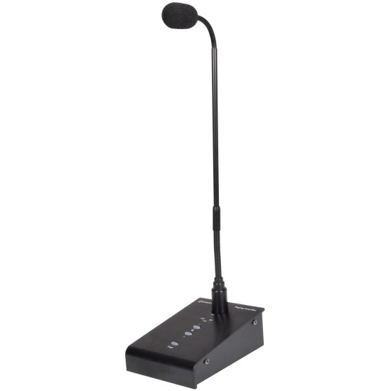 Stazione di Paging COM230 con Amplificatore 2 x 30W per Zone Multiple