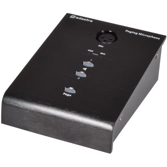 Stazione di Paging COM230 con Amplificatore 2 x 30W per Zone Multiple