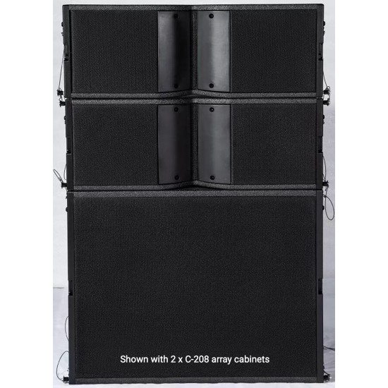 Subwoofer C-118S Array 1x18 1000Wrms per Impianti Audio di Grande Portata