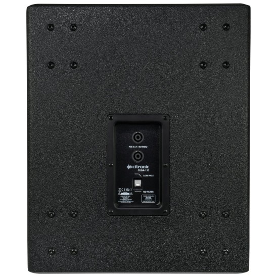 Subwoofer Passivo CUBA-15S 800W rms: Potenza e Qualità per il Tuo Impianto Audio