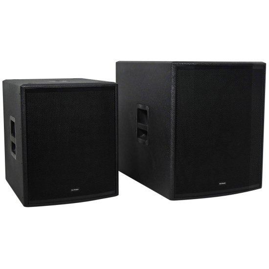 Subwoofer Passivo CUBA-18S 1200W RMS per Impianti Audio Professionali